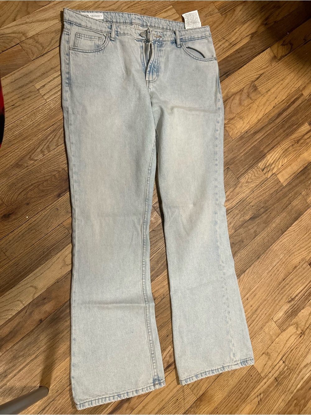 Zara Light Blue Flare Jeans